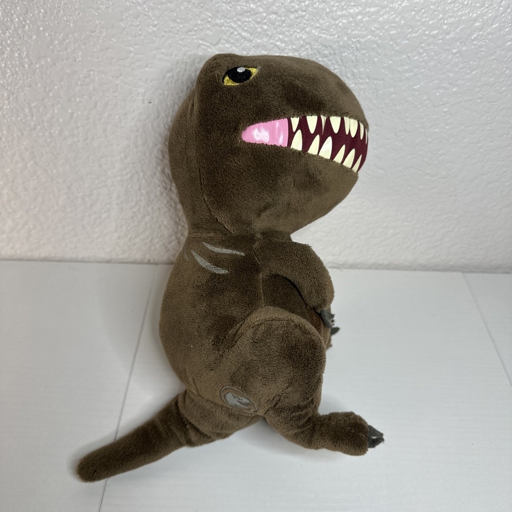 Jurassic World T-Rex Dinosaur Plush 10" Universal Studios Stuffed Animal Toy